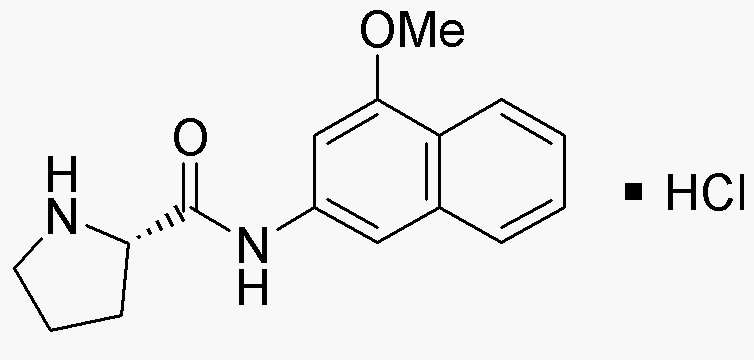 L-Proline 4-methoxy-β-naphthylamide hydrochloride