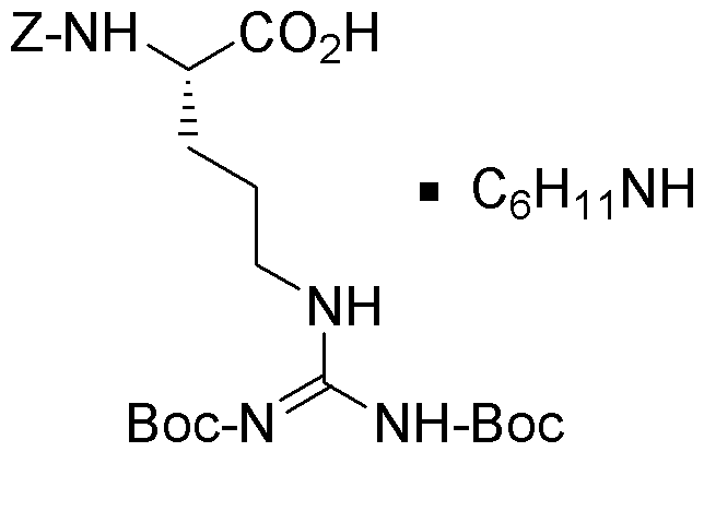 Nα-Z-Nω,Nω-(di-tert-butyloxycarbonyl)-L-arginine cyclohexylammonium salt