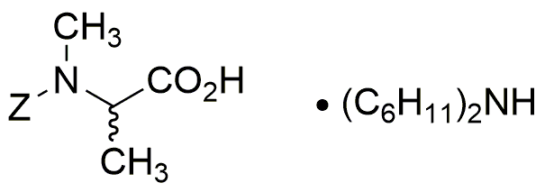 Z-N-methyl-DL-alanine dicyclohexylammonium salt