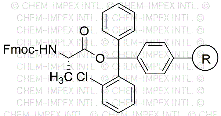 Résine Fmoc-L-alanine-2-chlorotrityle (0,3 - 0,8 mmol/g, 200 - 400 mesh)