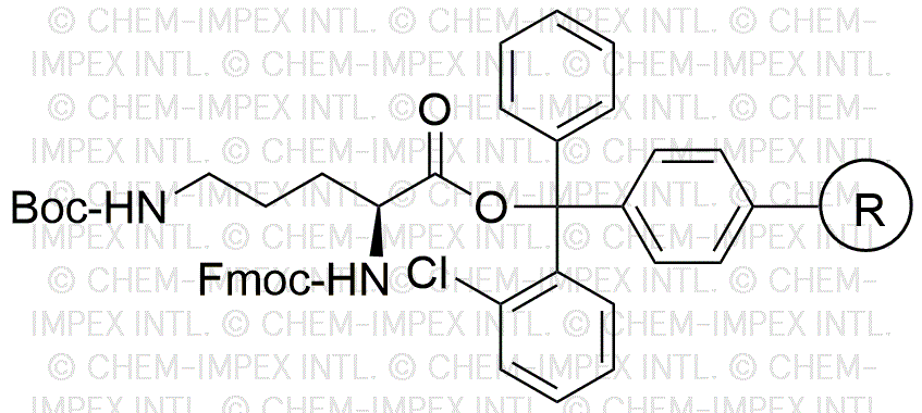 Fmoc-Orn(Boc)-2-chlorotrityl resin (0.3 - 0.8 mmol/g, 100 - 200 mesh)