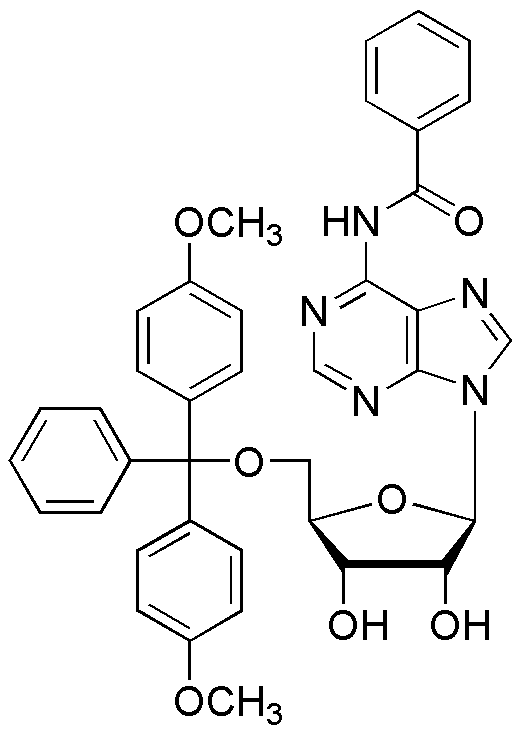 5'-O-(4,4'-diméthoxytrityl)-N6-benzoyl-adénosine