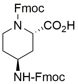 (2S,4S)-Fmoc-(4-FmocNH)homoproline