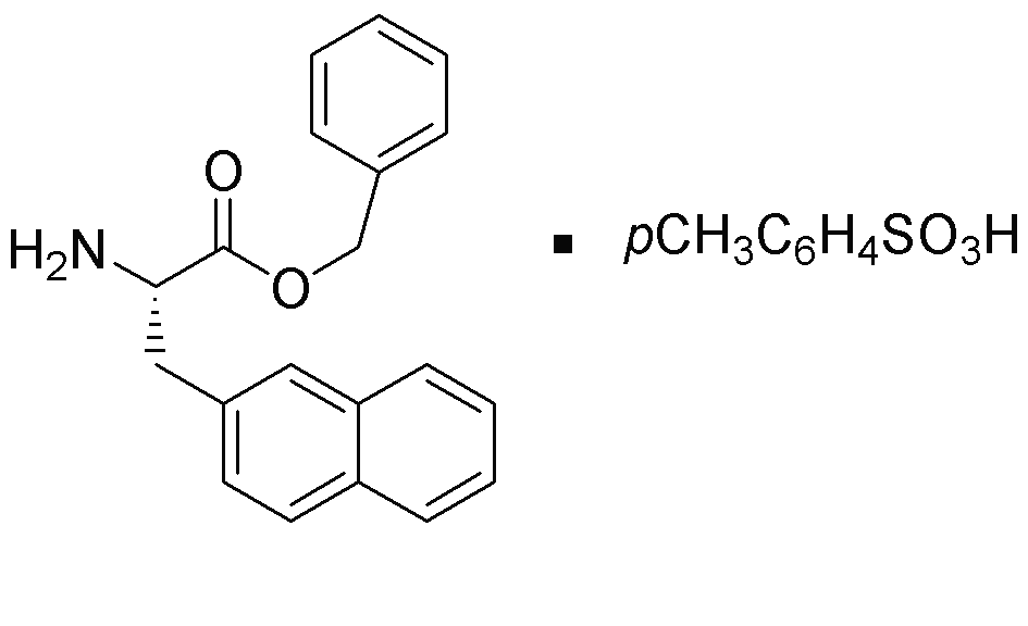 Sal de 4-toluenosulfonato de éster bencílico de 3-(2-naftil)-L-alanina