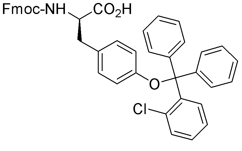 Fmoc-O-2-clorotritil-D-tirosina