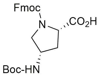 Acide (2S,4S)-Boc-4-amino-1-Fmoc-pyrrolidine-2-carboxylique