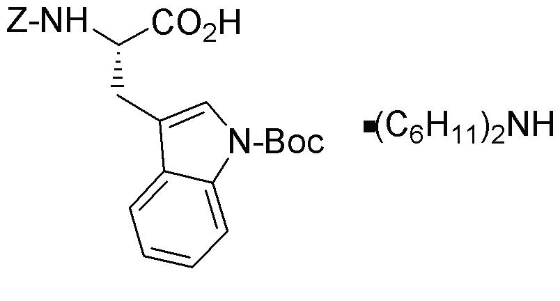 Sal de diciclohexilamonio de Na-Z-Nin-Boc-L-triptófano