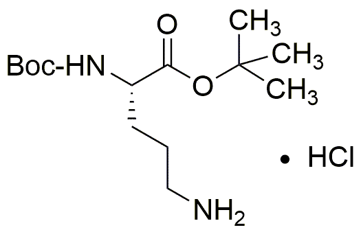 Clorhidrato de éster terc-butílico de Na-Boc-L-ornitina