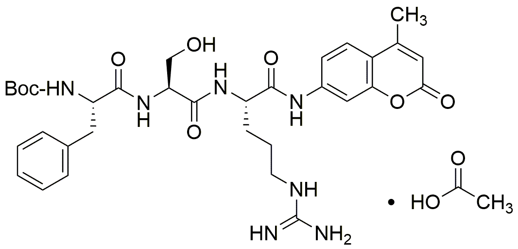 Boc-Phe-Ser-Arg-AMCAcOH