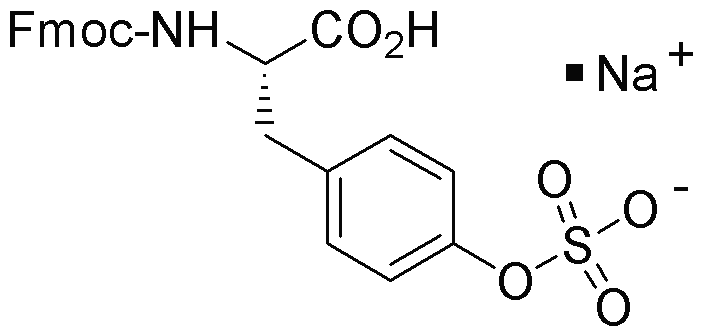 Fmoc-O-sulfo-L-tyrosine sodium salt