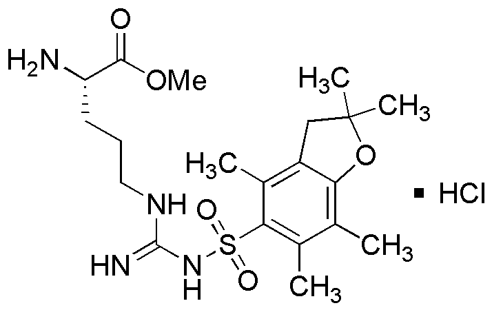 Clorhidrato de éster metílico de Nw-(2,2,4,6,7-pentametildihidrobenzofuran-5-sulfonil)-L-arginina