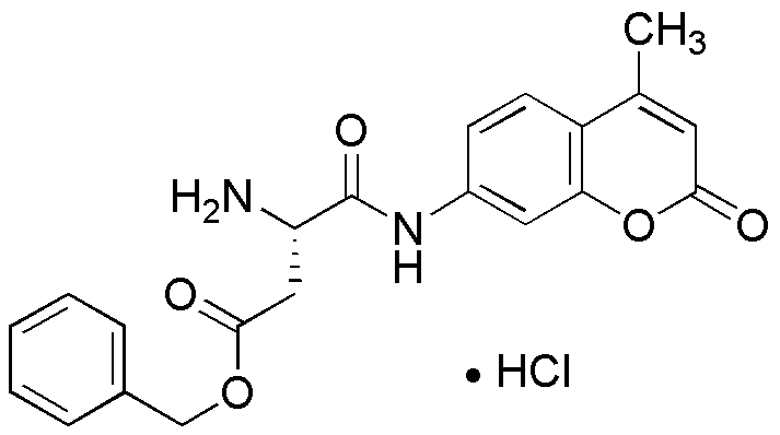 L-Aspartic acid β-benzyl ester 7-amido-4-methylcoumarin hydrochloride