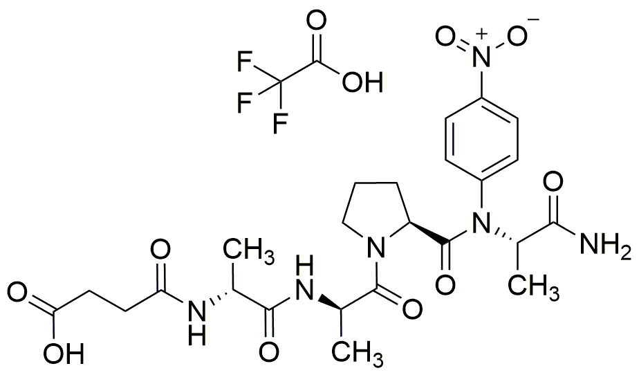 Suc-Ala-Ala-Pro-Ala-pNA &middot; TFA salt