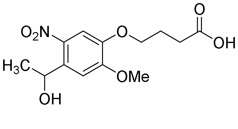 Ácido 4-(4-(1-hidroxietil)-2-metoxi-5-nitrofenoxi)butírico