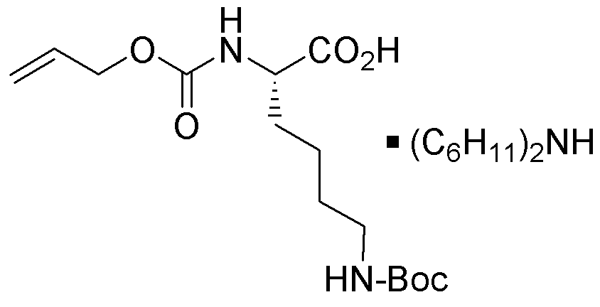 Nα-Allyloxycarbonyl-Nε-Boc-L-lysine dicyclohexyl ammonium salt