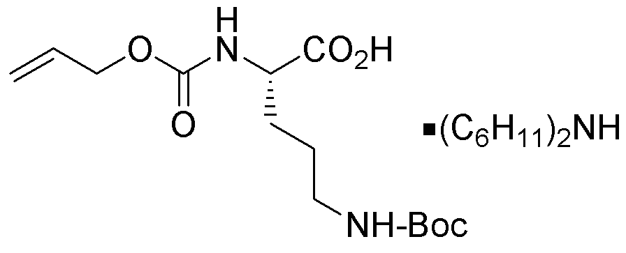 Sal de diciclohexil amonio de Na-aliloxicarbonil-Nd-Boc-L-ornitina