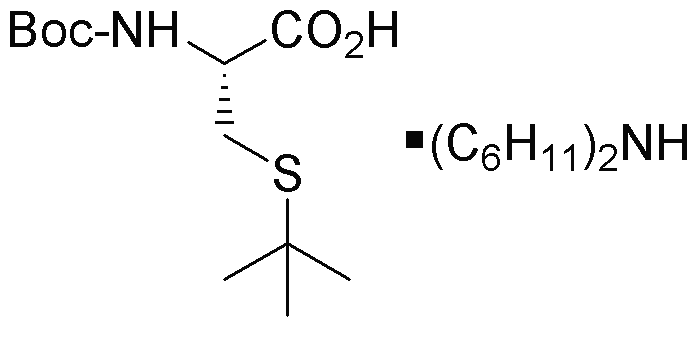 Boc-S-tert-butyl-L-cysteine dicyclohexylammonium salt