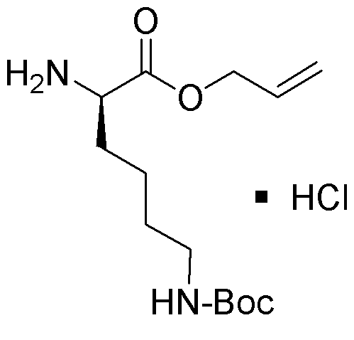 Clorhidrato de éster alílico de Ne-Boc-D-lisina