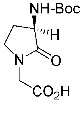 (R)-3-(Boc-amino)-2-oxo-1-pyrrolidine-acetic acid