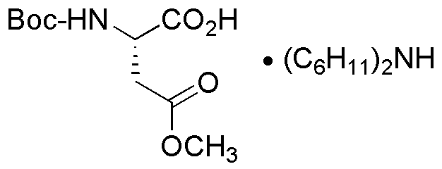 Sel de dicyclohexylammonium de l'ester b-méthylique de l'acide boc-L-aspartique