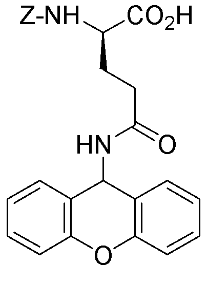 Nα-Z-Nδ-xanthyl-D-glutamine