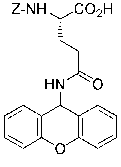 Nα-Z-Nδ-xanthyl-L-glutamine