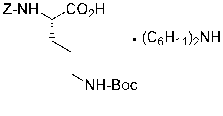 Sal de diciclohexil amonio de Na-Z-Nd-Boc-L-ornitina