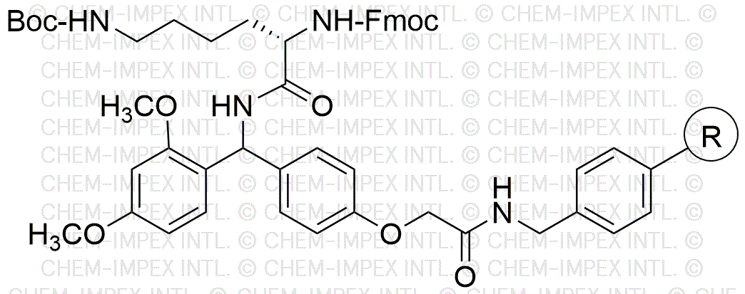 Fmoc-L-Lys(Boc)-Rink amide AM resin