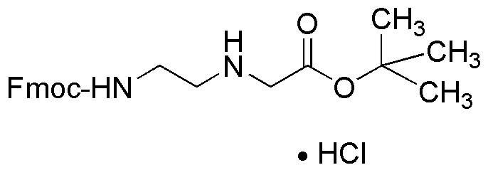 Clorhidrato de éster terc-butílico de N-[2-(Fmoc-amino)-etil]glicina