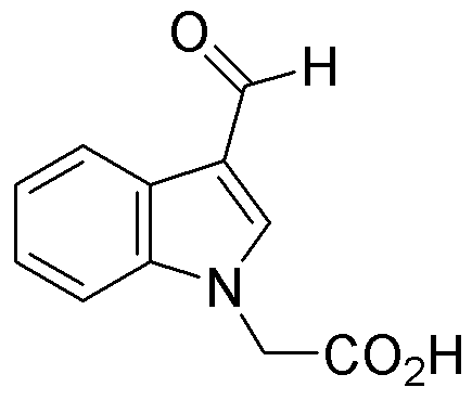 Ácido (3-formil-1-indolil)acético