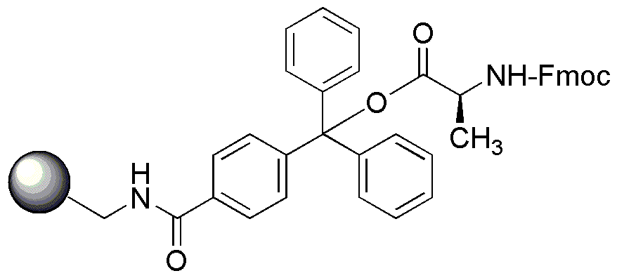 TentaGel S Trt-L-Ala-Fmoc