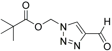 Pivalato de (4-formil-1H-[1,2,3]-triazol-1-il)metilo