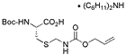 Boc-S-allyloxy-amidomethyl-L-cysteine dicyclohexylamine salt