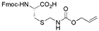 Fmoc-S-allyloxycarbonylamidomethyl-L-cysteine