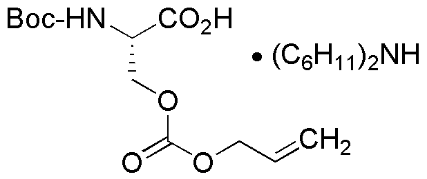 Boc-O-allyloxycarbonyl-L-serine dicyclohexylammonium salt