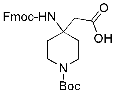 Acide (4-Fmoc-amino-1-Boc-pipéridin-4-yl)acétique