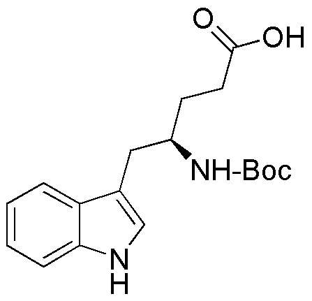 (R)-Boc-4-amino-5-(3-indolyl)pentanoic acid