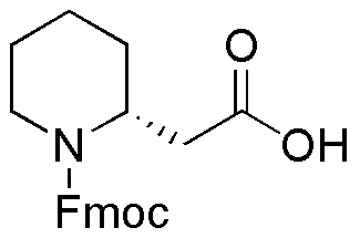 (R-(1-Fmoc-piperidin-2-yl)acetic acid