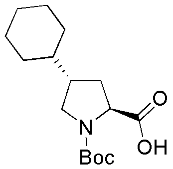 Ácido (2S,4S)-Boc-4-ciclohexil-pirrolidin-2-carboxílico