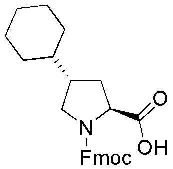 (2S,4S-Fmoc-4-cyclohexylpyrrolidine-2-carboxylic acid