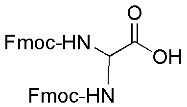 N,N'-bis-Fmoc-diaminoacetic acid