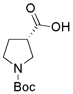 Ácido Boc-(3S-1-pirrolidin-3-carboxílico