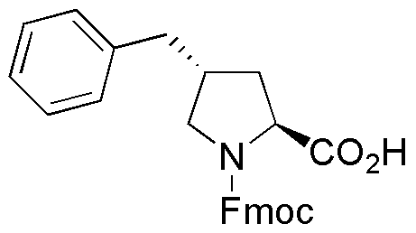 Fmoc-(2S,4R-4-benzyl-pyrrolidine-2-carboxylic acid