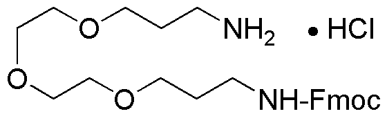 Fmoc-1-amino-4,7,10-trioxa-13-tridecanamine hydrochloride