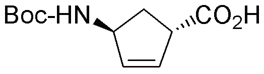 Ácido (+)-(1R,4S-N-Boc-4-aminociclopent-2-enocarboxílico