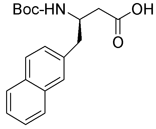 Ácido Boc-(R-3-amino-4-(2-naftil)butírico