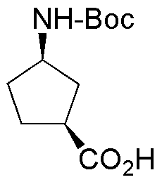 (+)-(acide 1S,3R-N-Boc-3-aminocyclopentane carboxylique