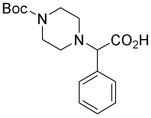 Ácido 2-(4-Boc-piperazinil)-2-fenilacético