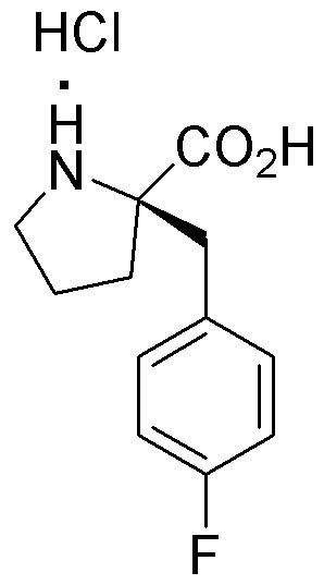 (R)-a-4-fluorobenzyl)prolineHCl