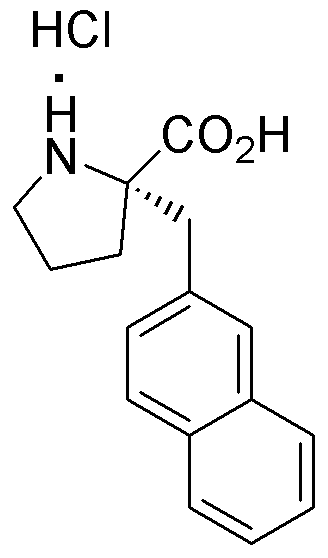 (S)-a-(2-naftalenilmetil)prolina·HCl